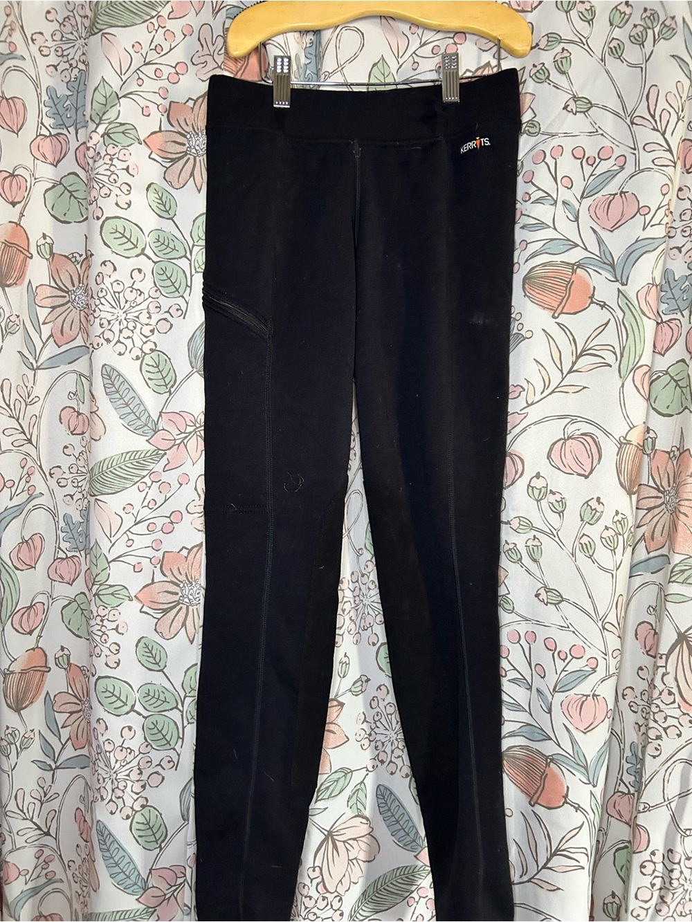 Kerrits Black Kids Riding Pants with Side Pocket